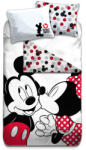 Minnie egér Disney Minnie, Mickey Love ágyneműhuzat 155×200cm, 50x80 cm