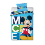 Mickey egér Disney Mickey Timeless Character ágyneműhuzat 140×200cm, 63×63 cm microfibre