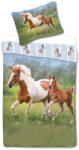 Állatok Lovas Little Hooves ágyneműhuzat 140×200cm, 70×90 cm