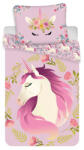 Unikornis Flowers ágyneműhuzat 140×200cm, 70×90 cm