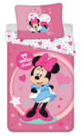 Minnie egér Disney Minnie Look ágyneműhuzat 140×200cm, 70×90 cm microfibre