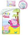 Peppa Malac Beach ágyneműhuzat 140×200cm, 70×90 cm (HAX601042) - ostore