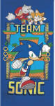 Sonic a sündisznó Ring Team fürdőlepedő, strand törölköző 70x140cm (Fast Dry)