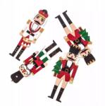 Dalprint Fa Formák Diótörő Karácsonyi Díszek Dekoráció 4 Db (DPDN-213)