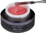 BrillBird - PINK GEL - MILKY TEJES PINK - ENYHÉN FEDŐ RÓZSASZÍN MŰKÖRÖM ÉPÍTŐ ZSELÉ - 50ml