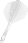Mission Fluturas si tija darts Mission Force 90 Vortex alb, fluturas No2 si tija medie (M001775)