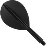 Condor Plain Teardrop fekete toll és szár egyben Szár hossza: 27 mm