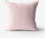 Goldea lenvászon keveréket tartalmazó párnahuzat - púderrózsaszín 40 x 40 cm