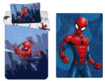  Pókember gyerek, ovis ágyneműhuzat és polár takaró szett (City Swinger) (EKING0517)