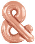  Színes Rose Gold & betű fólia lufi 108 cm (DPA9909668) - eking
