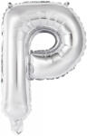  Ezüst Silver P betű fólia lufi 45 cm (DPA9909623)