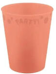  Lazacszín Pastel Salmon micro prémium műanyag pohár 250 ml (PNN96707) - eking