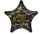  Happy New Year Midnight fólia lufi 46 cm (MLG450294) - eking