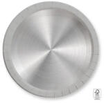  Ezüst Next Generation Silver papírtányér 8 db-os 23 cm FSC (PNN94786) - eking