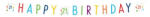  Konfettis Colorful Happy Birthday 21 felirat 180 cm (DPA9906767)