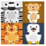  Állatos Zoo szalvéta 20 db-os 33x33 cm FSC (PNN96600) - eking