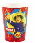  Sam a tűzoltó Red papír pohár 8 db-os 250 ml (DPA990217666) - eking