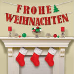  Frohe Weihnachten Red papír felirat 365 cm (DPA9912592) - eking