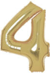  Arany White Gold 4-es szám fólia lufi 93 cm (DPA9915182) - eking