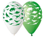  Dinoszaurusz Green léggömb, lufi 5 db-os 12 inch (30 cm) (MLG306101)