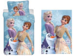  Disney Jégvarázs gyerek, ovis ágyneműhuzat és polár takaró szett (Olaf and Sisters) (EKING0431)