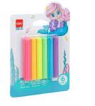  Пластелин Deli Genius Mermaid EH714 6цв. пастел