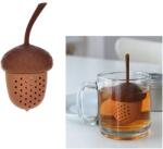  Tea szűrő szilikon makk: Barna