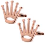  Mandzsettagombok korona Rolex motívum: Réz