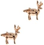  Mandzsetta gombok szarvas: Arany