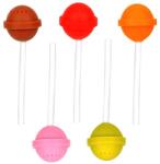  Tea szűrő szilikon nyalóka, lolly: Világoszöld