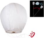  Biztonságosan repülő szerencse lampion zsinóron, zsinórral: Fehér
