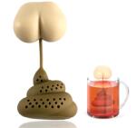  Tea szűrő szilikon meztelen fenék kakival