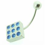  Banán köldök piercing