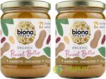 biona Pachet Pasta de Arahide Cremoasa fara Sare Ecologica/Bio 500g+500g
