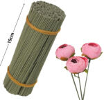  Beszúró drót virágfejhez 15cm 500db/csomag - kreatív alkotáshoz