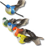  Színes madarak 12db/dob - kreatív dekorációhoz