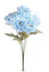 Decorer Buchet Bujori artificiali albastri verzi 47 cm (A56.42.59B)