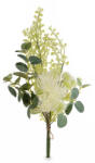 Decorer Floare artificiala alba verde 46 cm (A54.45.08B)