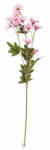 Decorer Set 3 Margarete artificiale roz verzi 65 cm (A56.40.16D)