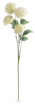 Decorer Dalia artificiala alba verde 72 cm (A54.46.86A)