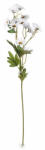 Decorer Set 3 Margarete artificiale albe verzi 65 cm (A56.40.16B)