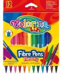 Colorino Флумастери colorino 12 цвята