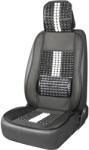 AMiO Husa scaun auto cu bile de masaj, suport lombar si tetiera, dimensiuni 131 x 46 cm, culoare Neagra (AVX-AM03648) - mobiplaza