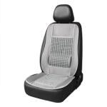 AMiO Husa scaun auto cu bile de masaj si suport lombar, dimensiuni 110 x 46 cm, culoare Gri (AVX-AM03643) - mobiplaza