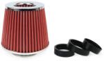 AMIO Filtru de aer conic rosu + chrome cu 3 adaptoare (AVX-AM01282) - mobiplaza