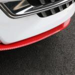 AVEX Protectie spoiler, prelungire bara fata/spate din cauciuc, culoare CARBON Rosu (AVX-K6483_3) - mobiplaza