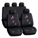 AVEX Set huse scaun auto ieftine, Universale 9 piese, model BUTTERFLY (AVX-HSA009) - mobiplaza