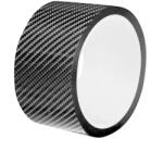  Rola ornament bandouri sau praguri autoadeziv din autocolant Carbon 5D, dimensiune 148 x 4 cm, culoare Gri Antracit (AVX-PROT19) - mobiplaza