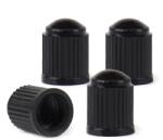 AMIO Set 4 capacele auto din plastic pentru ventil, culoare Neagra (AVX-AM02623)
