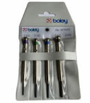 Boley Комплект отвертки Boley с шестостенни накрайници - 4 броя